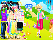 Флеш игра онлайн House in Field Dress Up