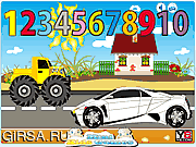 Флеш игра онлайн Сколько машин ? / How Many Cars II
