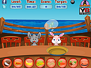 Флеш игра онлайн Голодные животные / Hungry Animals