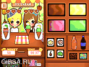 Флеш игра онлайн Мороженым / Ice Cream Booth