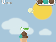 Флеш игра онлайн Мороженое Дождь