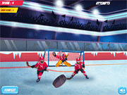 Флеш игра онлайн Хоккей На Выбывание / Ice Hockey Shootout