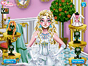 Флеш игра онлайн Ледяная Принцесса Свадебный Макияж