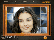 Флеш игра онлайн Веселый пазл / Image Disorder Ashley Judd