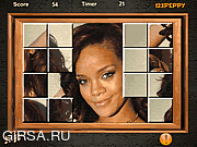 Флеш игра онлайн Разлад Rihanna изображения