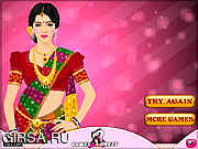 Флеш игра онлайн Индийский макияж / Indian Beauty Makeover 