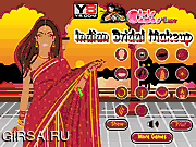 Флеш игра онлайн Индийская свадьба / Indian Bridal Makeup 