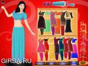 Флеш игра онлайн Одевай индийских девушек
