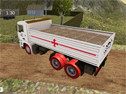Флеш игра онлайн Индийский грузовик симулятор 3D