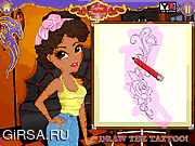 Флеш игра онлайн Тату-салон 2 / Inked Up Tattoo Shop 2 