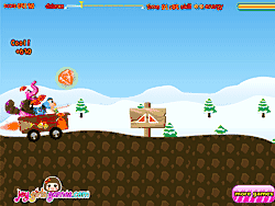 Флеш игра онлайн Внутри и снаружи приближается Рождество / Inside Out Christmas Run