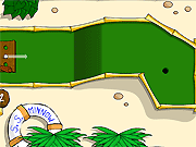 Флеш игра онлайн Island Mini Golf