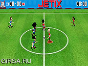 Флеш игра онлайн Jetix А Футбол / Jetix Soccer