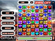 Флеш игра онлайн Город / Jewel City