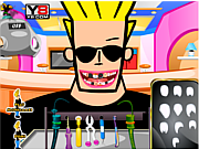 Флеш игра онлайн Джонни Браво у стоматолога