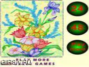 Флеш игра онлайн Головоломки с цветами / Jigsaw Puzzle with Flowers