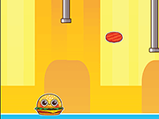 Флеш игра онлайн Прыжки Бургер / Jumping Burger