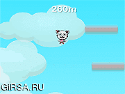 Флеш игра онлайн Прыгающий котенок / Jumping Kitty