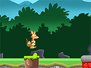 Флеш игра онлайн Прыгучие Кенгуру / Jumpy Kangaroo