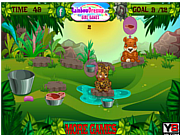 Флеш игра онлайн Дети джунглей