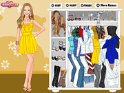 Флеш игра онлайн Кейт Хадсон Платье / Kate Hudson Dress Up