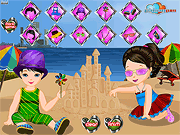 Игра Дети на пляже