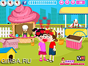 Флеш игра онлайн Детский Парк Поцелуй