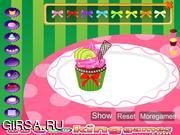 Флеш игра онлайн Детский кекс / Kids Sweet Colorful Cupcake 