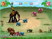 Флеш игра онлайн Khan Kluay - Kids War