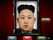 Флеш игра онлайн Ким Чен Ун Смешные Лица / Kim Jong Un Funny Face