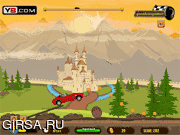 Флеш игра онлайн Гонщик Королевства / Kingdom Racer