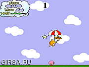 Флеш игра онлайн Звездная схватка Кирби / Kirby Star Scramble