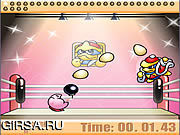Флеш игра онлайн Улавливатель яичка Kirby / Kirby Egg Catcher