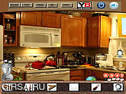 Флеш игра онлайн На кухне. Скрытые предметы