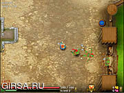 Флеш игра онлайн Knight: Orc Assault