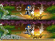 Флеш игра онлайн Найди отличия - Королевский квест / Knight's Quest Difference