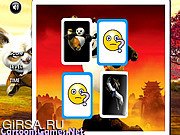 Флеш игра онлайн Кунг-фу панда. Проверка памяти / Kung Fu Panda Matching 