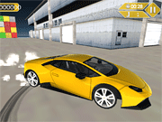 Флеш игра онлайн Дрейф Автомобиль Lamborghini