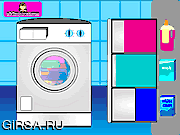 Флеш игра онлайн Девушка прачечная / Laundry girl