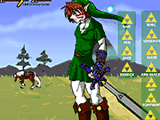 Флеш игра онлайн Легенда о zelda: ссылка одеваются / Legend of Zelda: Link Dressup