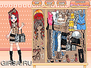 Флеш игра онлайн Леопардовые наряды / Leopard Fashion Dress Up