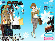 Флеш игра онлайн Leopard Print Fashion