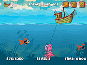 Флеш игра онлайн Поехали на рыбалку Мобильные