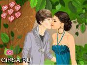 Флеш игра онлайн Романтичные образы для Джастина Бибера и Селены Гомез / Like a Love Song