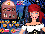 Флеш игра онлайн Липы Хэллоуин Кукла Вечеринку Мода