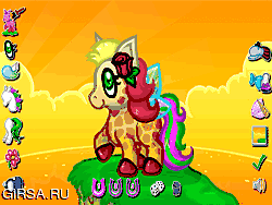 Флеш игра онлайн Молодой пони / Little Baby Pony