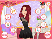 Флеш игра онлайн Little Black Dress Makeover 