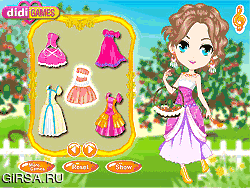 Флеш игра онлайн Маленькая Вишневая Принцесса