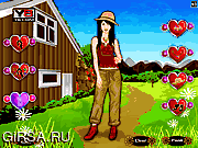 Флеш игра онлайн Маленький фермер / Little Farmer Girl 
