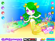 Флеш игра онлайн Одевалки - Русалочка / Little Mermaid Princess